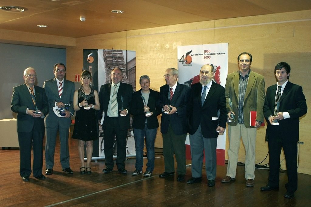Presidentes homenajeados en el 40 Aniversario de la APAB, 2008