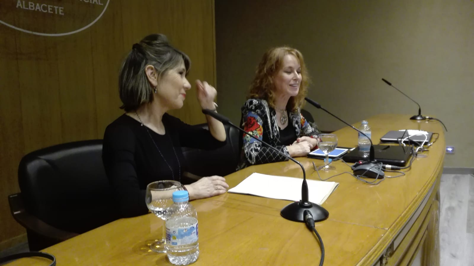 Gloria Lomana, con su ponencia ‘Mujeres y poder en los medios de comunicación