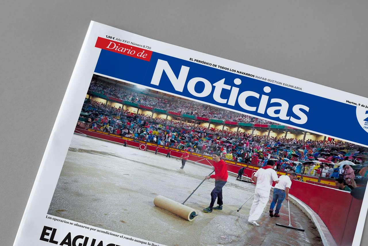 Diario de Noticias de Navarra cierra dos delegaciones y provoca una huelga indefinida en plenos Sanfermines.