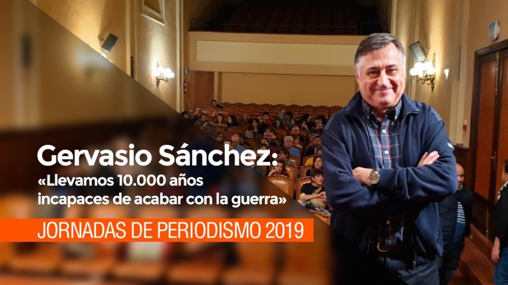 Gervasio Sánchez: «Llevamos 10.000 años incapaces de acabar con la guerra»