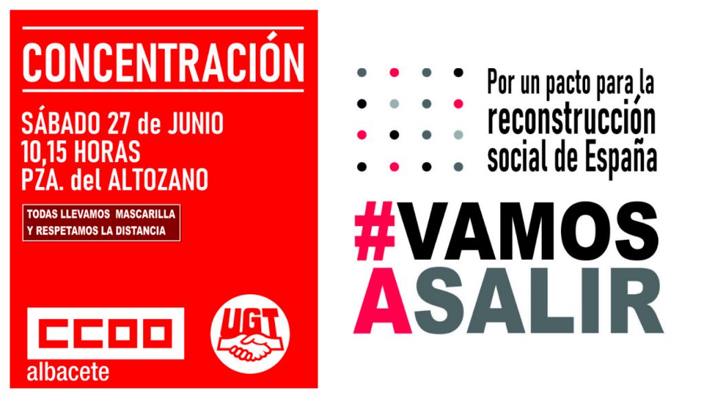 #VamosASalir Por un pacto para la reconstrucción social de España