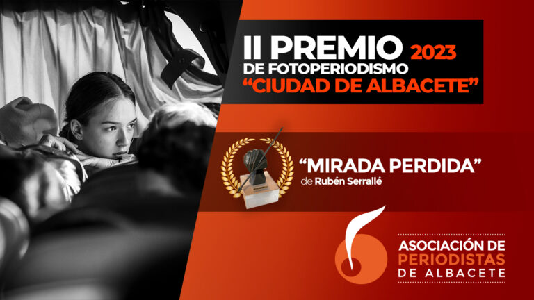 “Mirada perdida” de Rubén Serrallé gana el II Premio de Fotoperiodismo “Ciudad de Albacete”