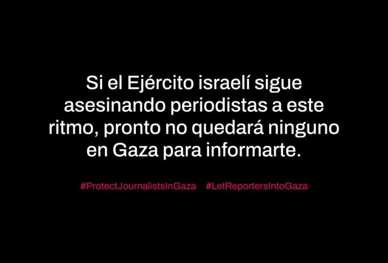 LA APAB CONDENA EL ASESINATO DE PERIODISTAS EN GAZA Y APOYA LA INICIATIVA DEL ‘APAGÓN INFORMATIVO’