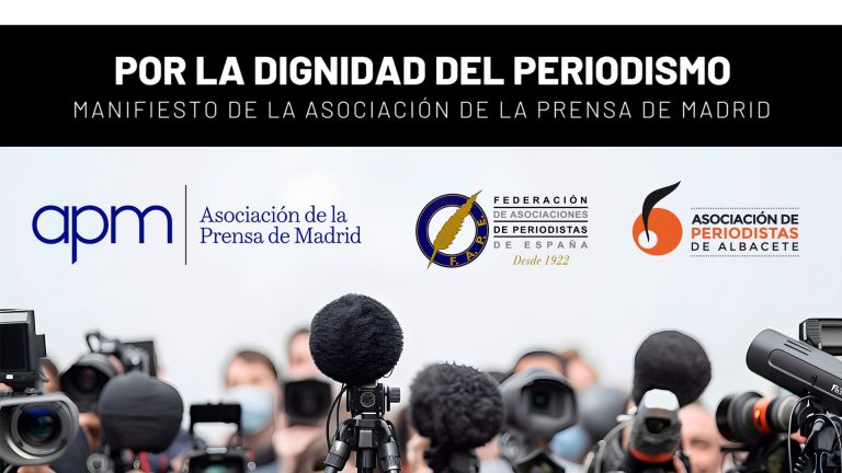 La Asociación de Periodistas de Albacete también se adhiere al manifiesto de la APM "Por la dignidad del periodismo"