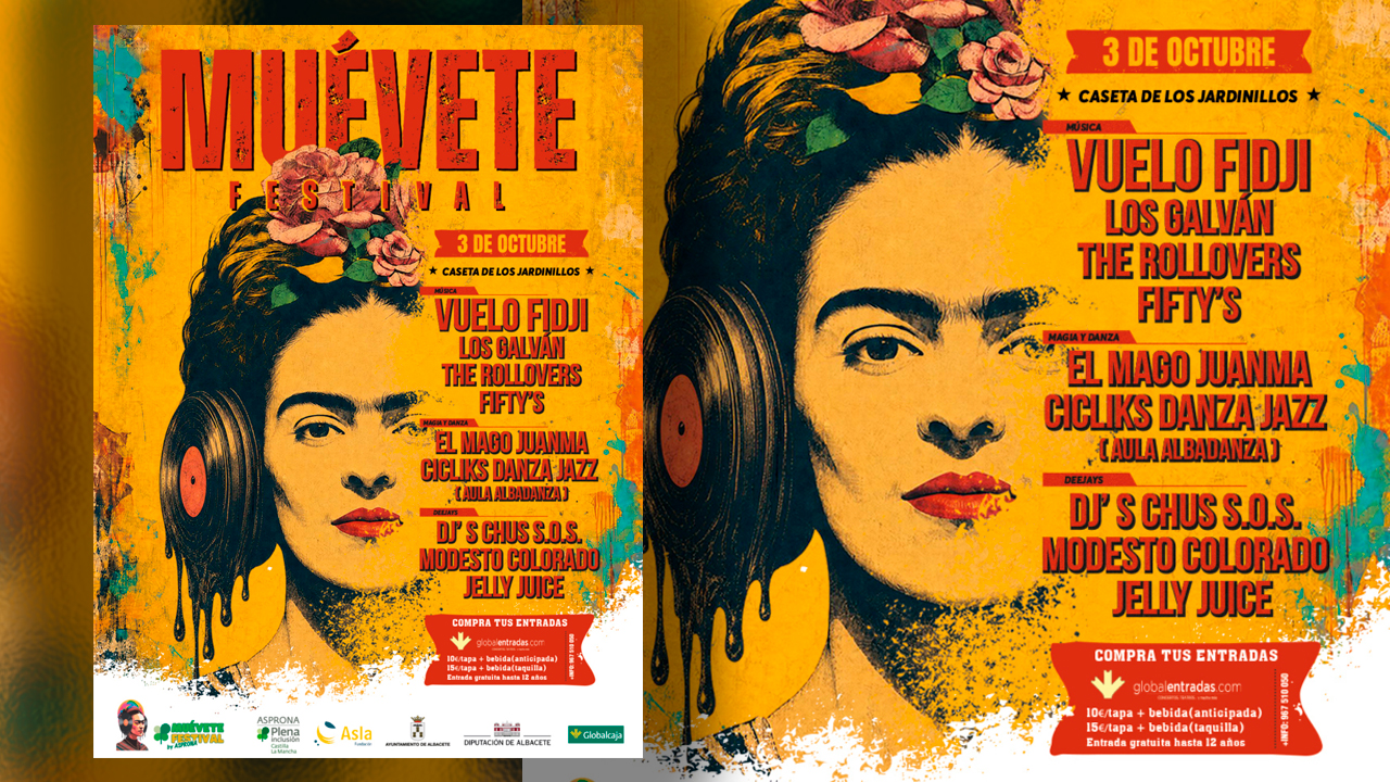 El III Muévete Festival llenará de música, ocio e inclusión la Caseta de los Jardinillos