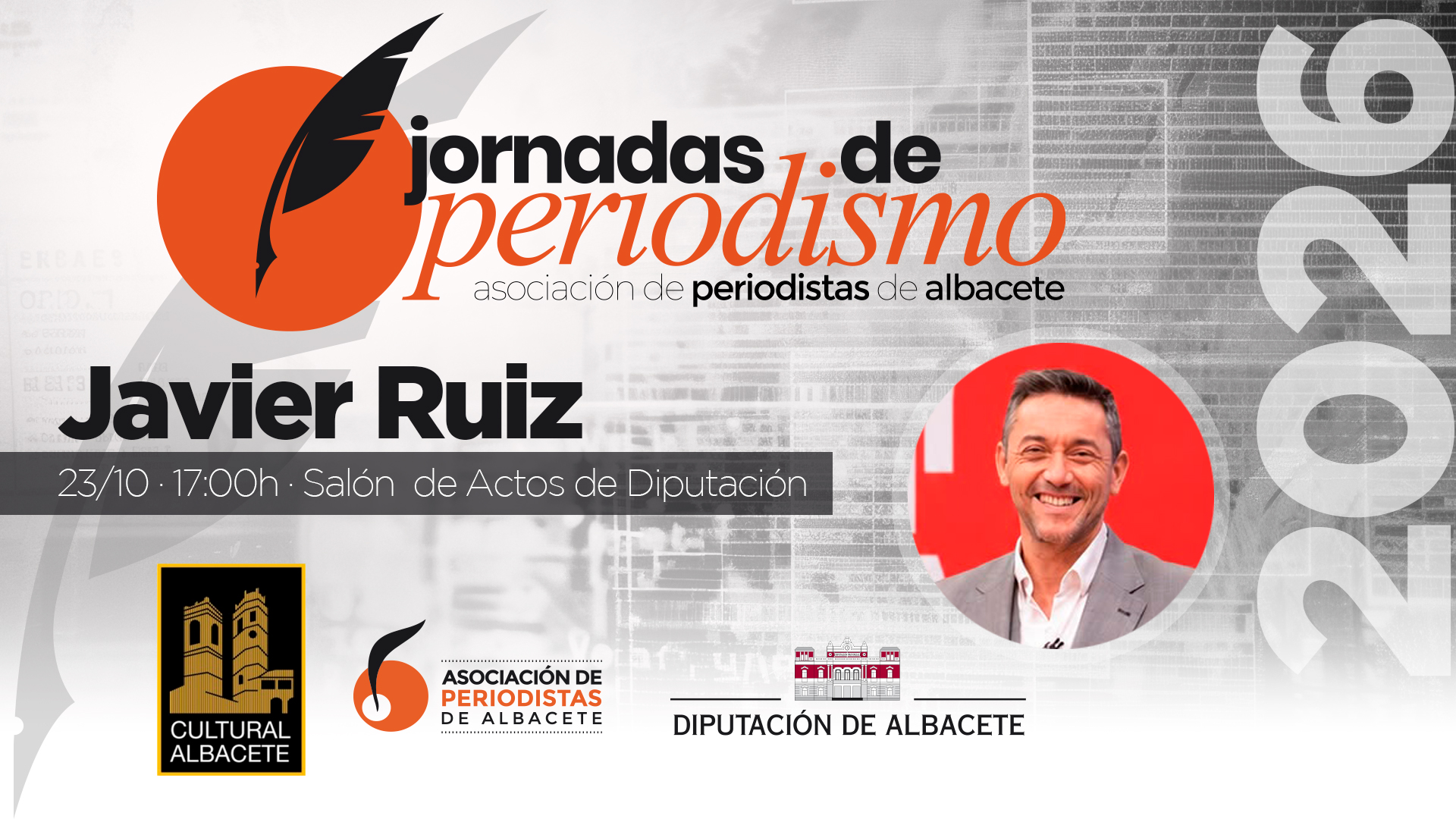 Javier Ruiz inaugura las Jornadas de Periodismo 2026 con una charla sobre el periodismo de datos y la desinformación