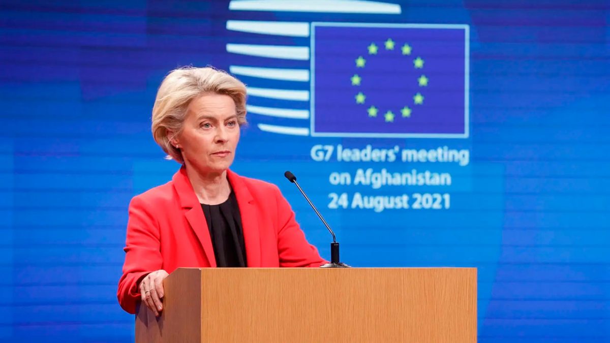 Presidenta de la Comisión Europea, Úrsula Von der Leyen