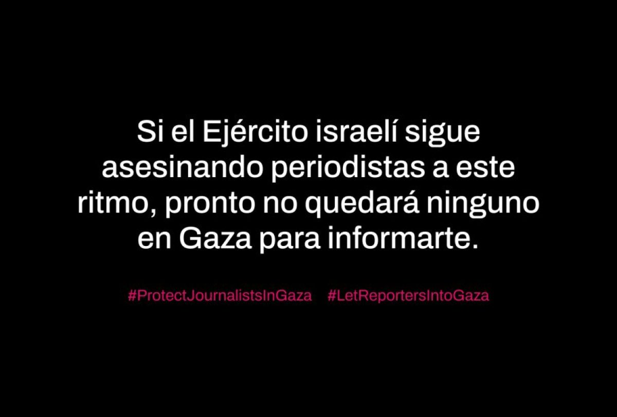 LA APAB CONDENA EL ASESINATO DE PERIODISTAS EN GAZA Y APOYA LA INICIATIVA DEL ‘APAGÓN INFORMATIVO’ LA APAB CONDENA EL ASESINATO DE PERIODISTAS EN GAZA Y APOYA LA INICIATIVA DEL ‘APAGÓN INFORMATIVO’